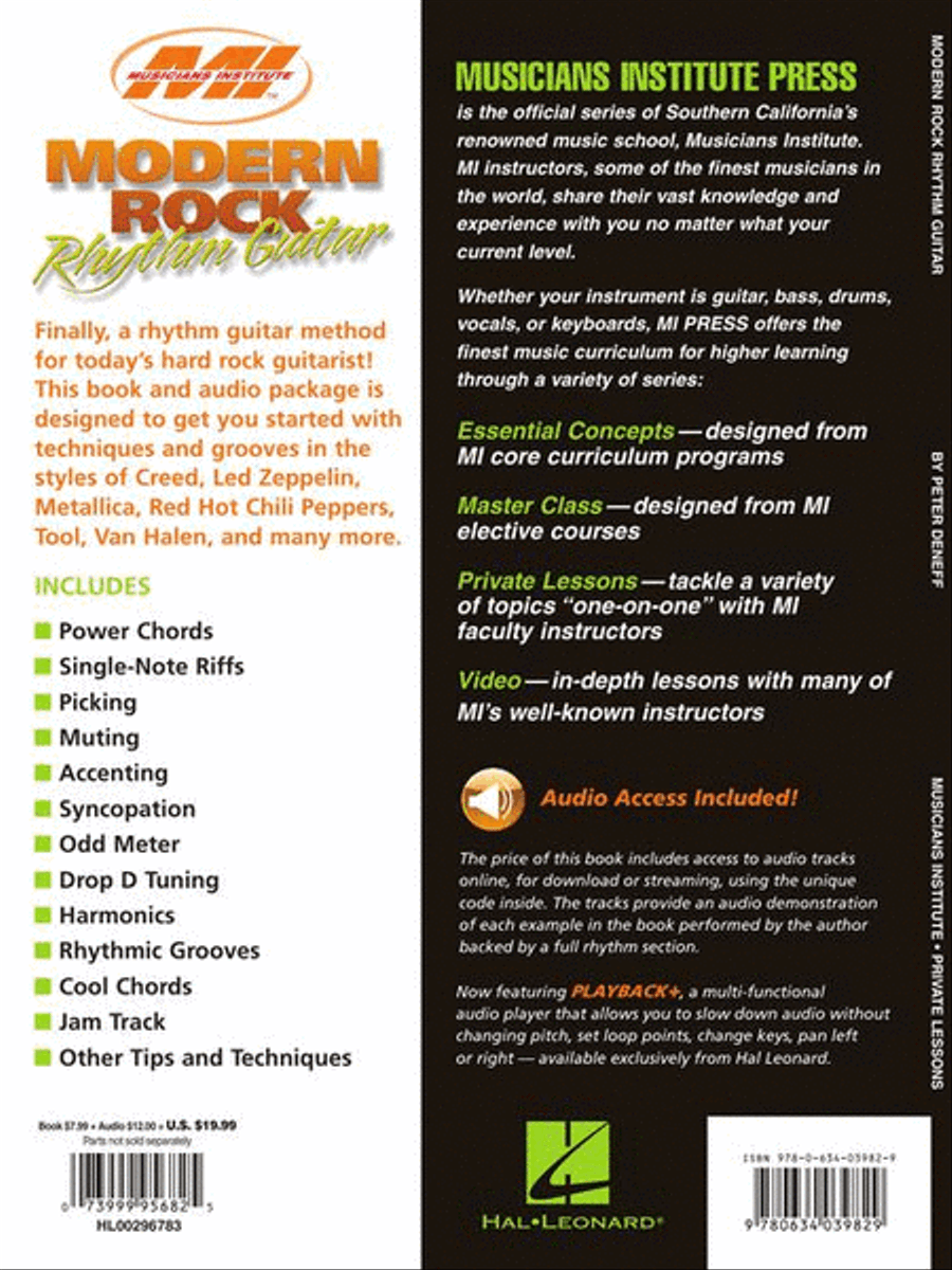 Modern Rock Rhythm Guitar Electric Guitar scores gallery preview page 9