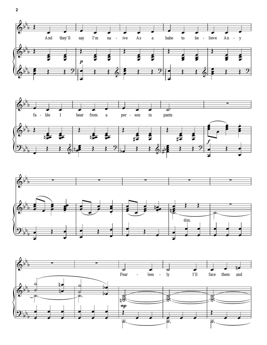 A Wonderful Guy Piano, Vocal scores gallery preview page 2