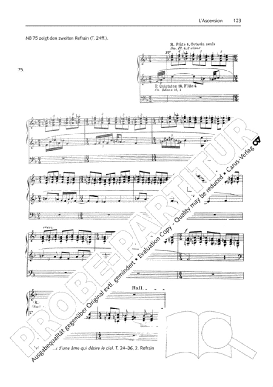 Orgelschule zur historischen Auffuhrungspraxis Organ Solo scores gallery preview page 124