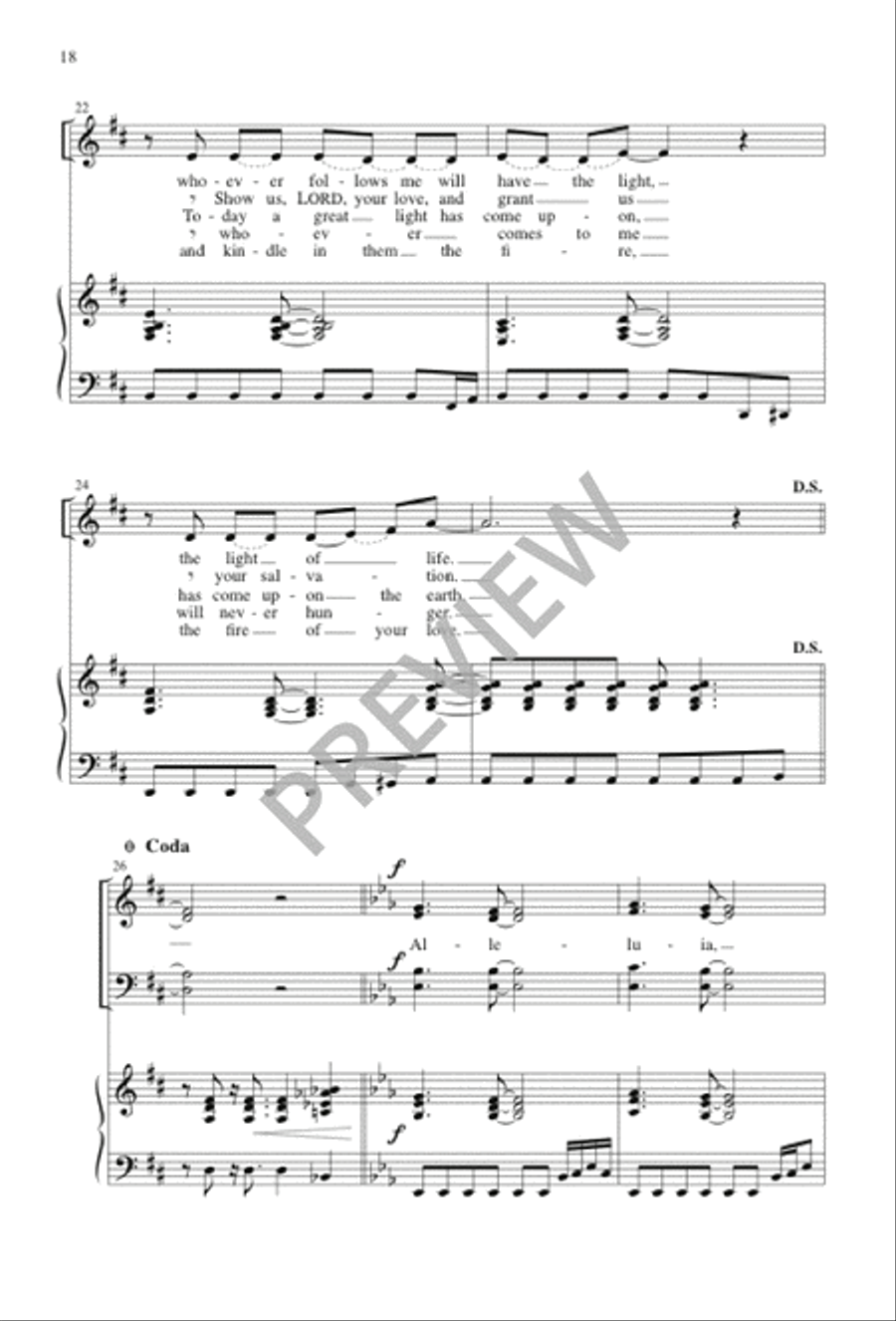 The Sound of My People - Choral / Accompaniment Edition 4-Part scores gallery preview page 19