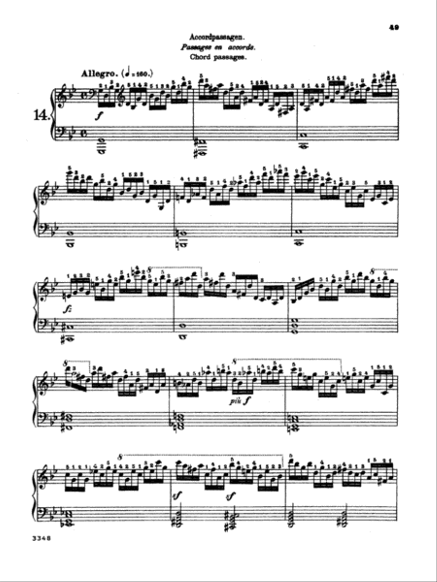 Czerny: Art of Finger Dexterity, Op. 740, Complete Piano Solo scores gallery preview page 1