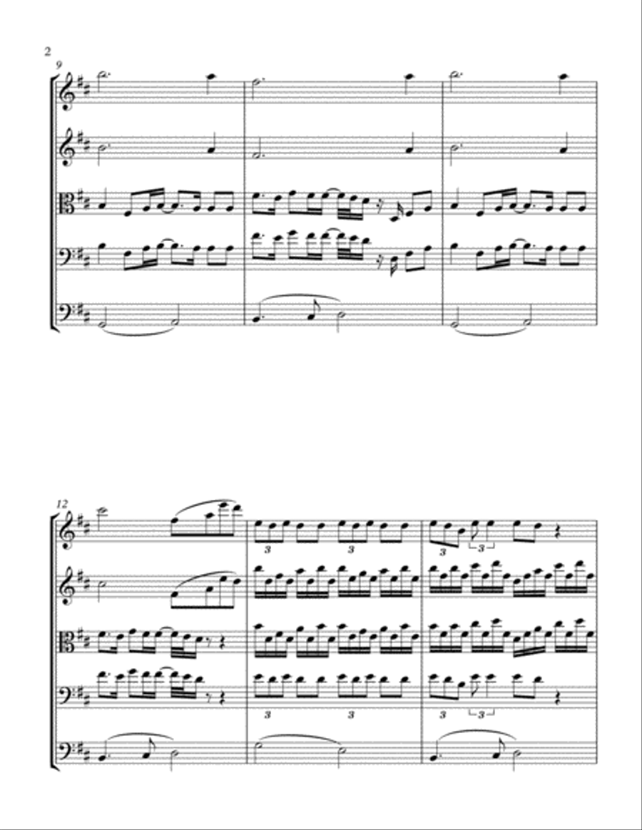 Young And Beautiful Young And Beautiful String Orchestra scores gallery preview page 2