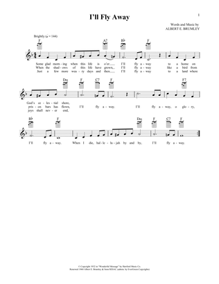 I'll Fly Away (from The Daily Ukulele) (arr. Liz and Jim Beloff)