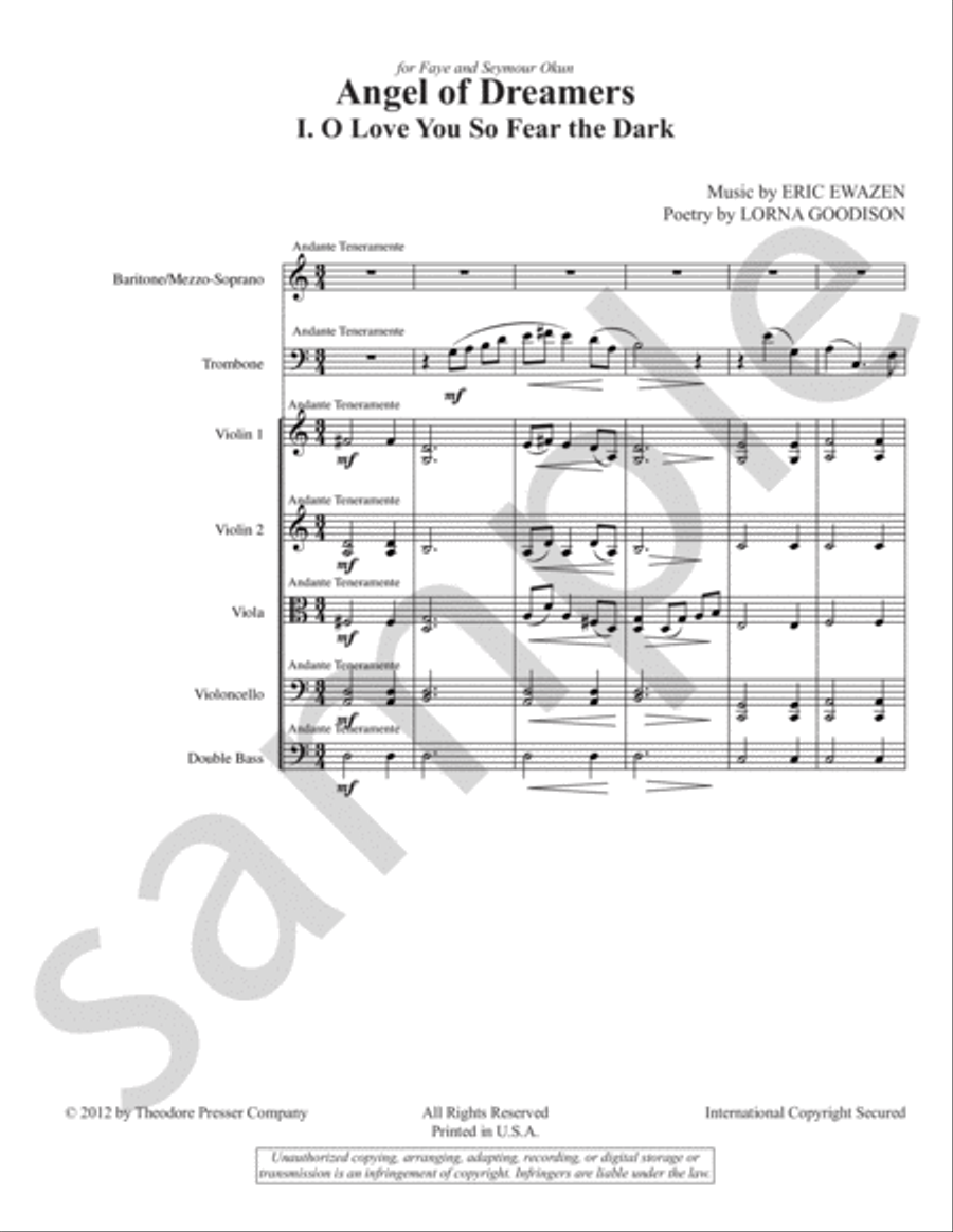 Angel of Dreamers Angel of Dreamers Trombone scores gallery preview page 4