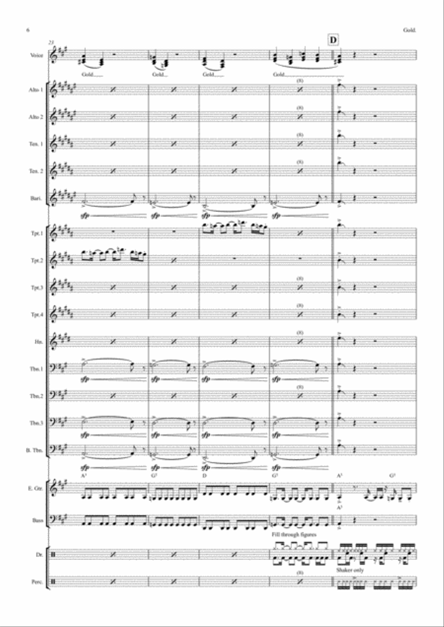 Gold-guy Sebastian Alto Saxophone scores gallery preview page 6