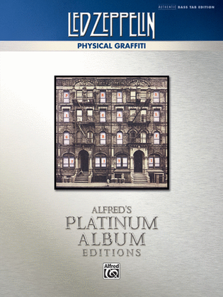 Book cover for Led Zeppelin -- Physical Graffiti Platinum Bass Guitar