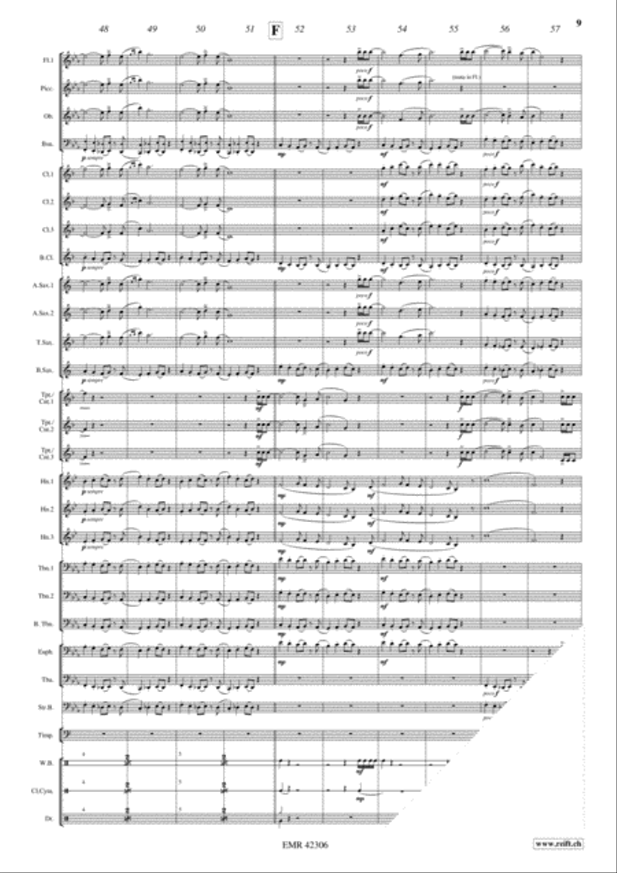 Escape To Victory Concert Band scores gallery preview page 6