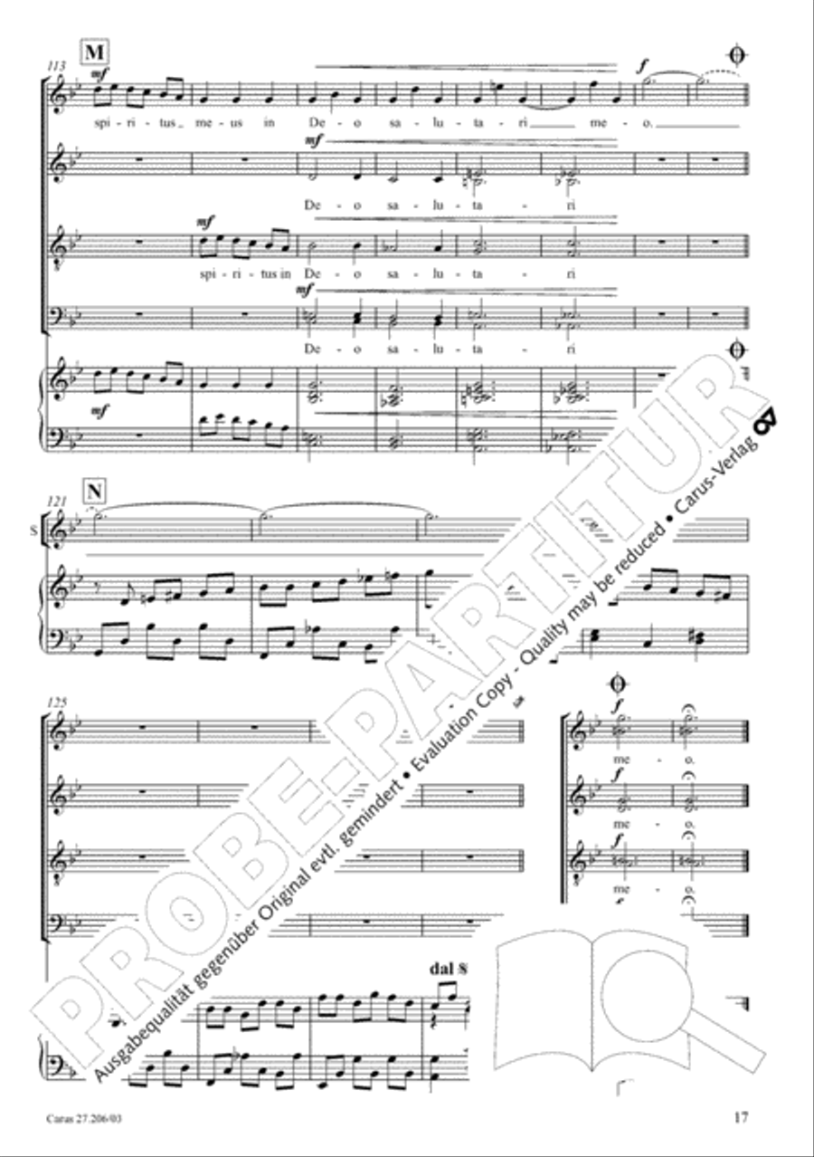 Magnificat 4-Part scores gallery preview page 18