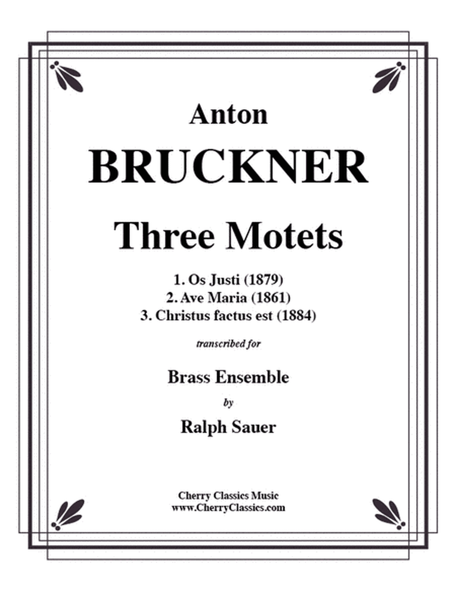 Three Motets for Brass Ensemble image number null