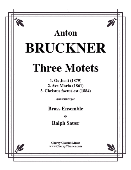 Three Motets for Brass Ensemble image number null