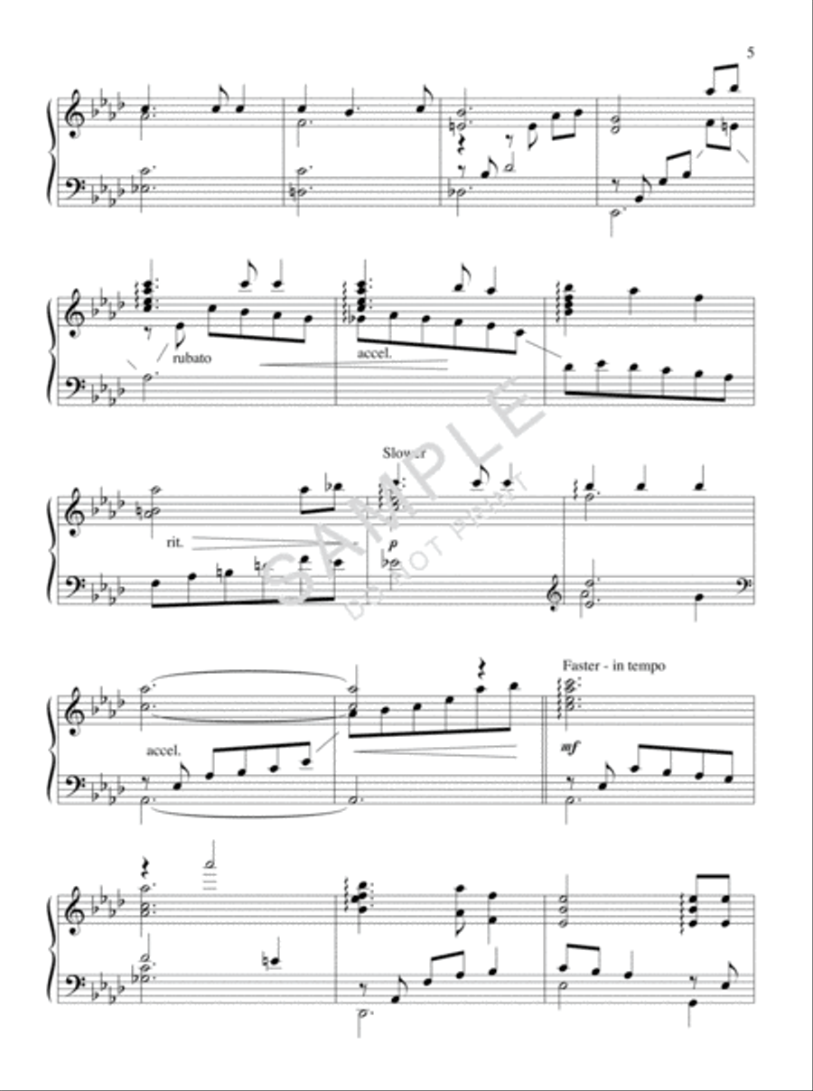 All That Thrills My Soul Piano Solo scores gallery preview page 3