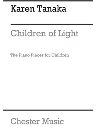 Book cover for Tanaka - Children Of Light Piano Pieces For Children