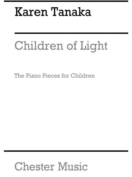 Tanaka - Children Of Light Piano Pieces For Children