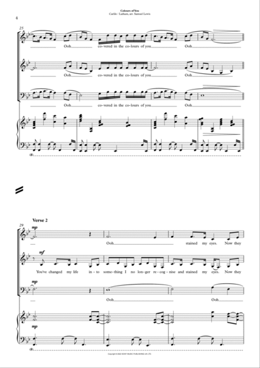 Colours Of You 3-Part scores gallery preview page 4