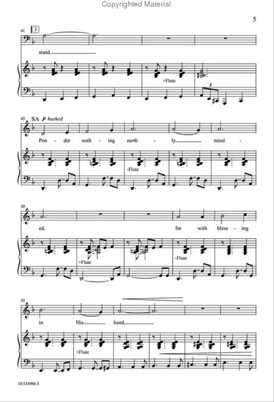 <br>Sheet music extract