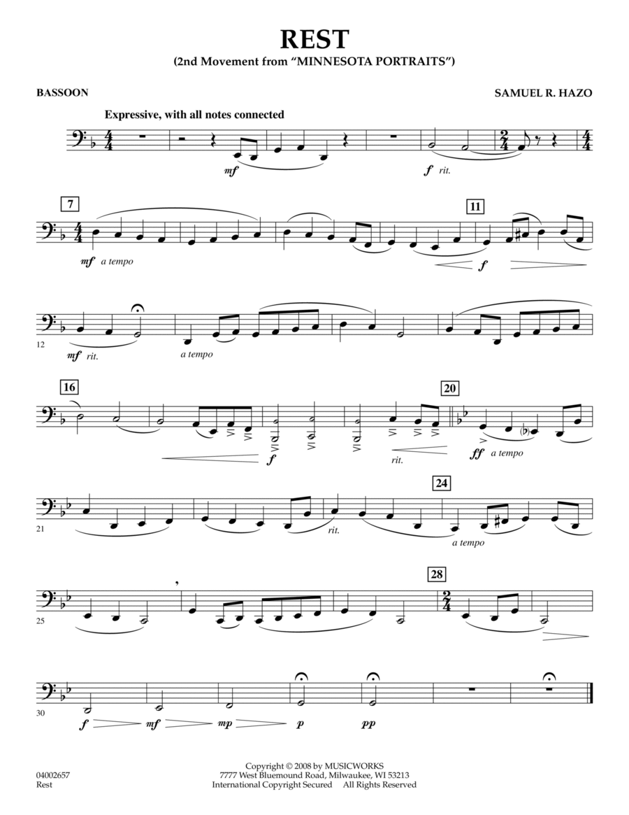 Rest (Mvt. 2 of 