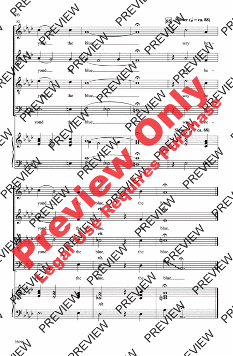 Do Lord, Remember Me Do Lord, Remember Me 4-Part scores gallery preview page 16