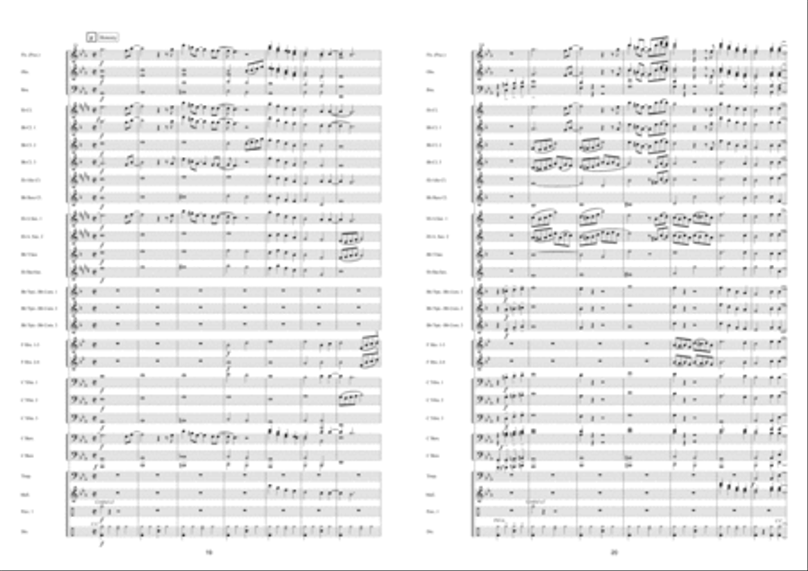 The Billy Joel Songbook Fanfare Band scores gallery preview page 11
