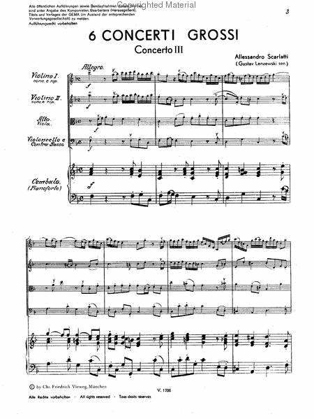 Sechs Concerti grossi - Nr. 3