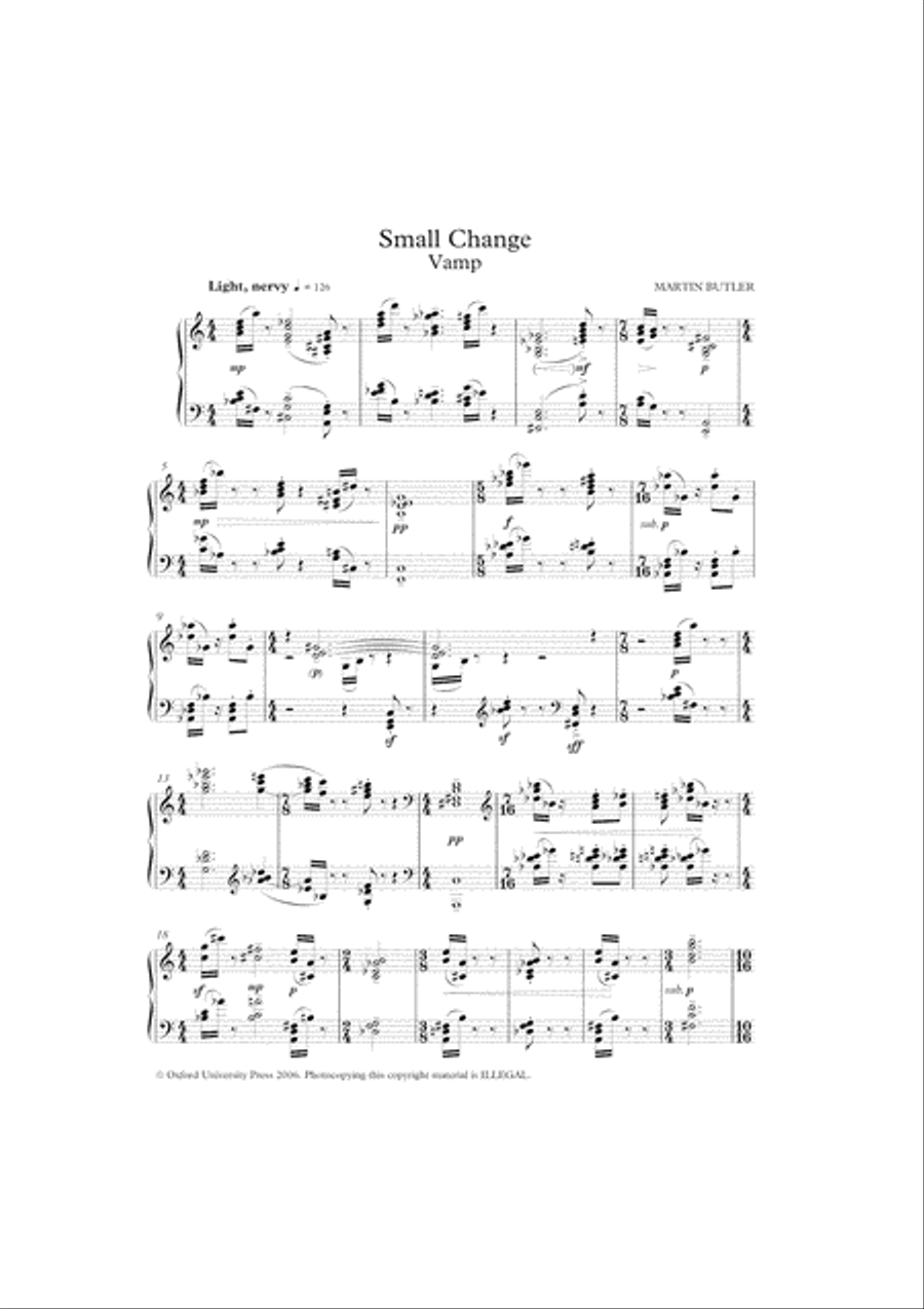 Lucifer's Banjo and Other Piano Pieces Piano Solo scores gallery preview page 2