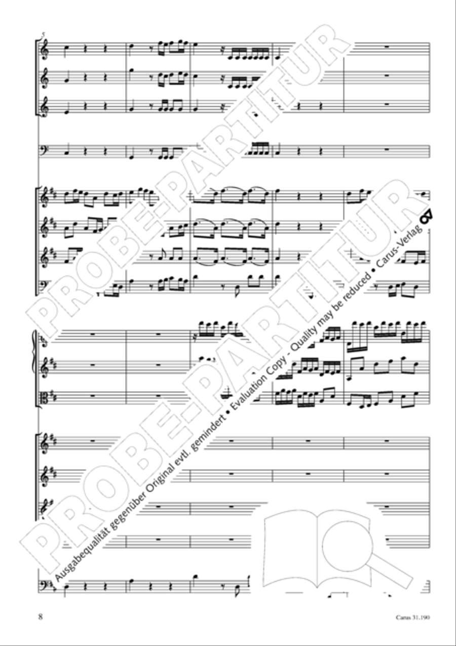 Sing to the Lord a new song (Singet dem Herrn ein neues Lied) ATB scores gallery preview page 9