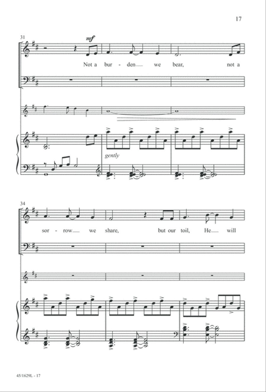 Hymns We Love to Sing, Vol. 2 3-Part scores gallery preview page 17
