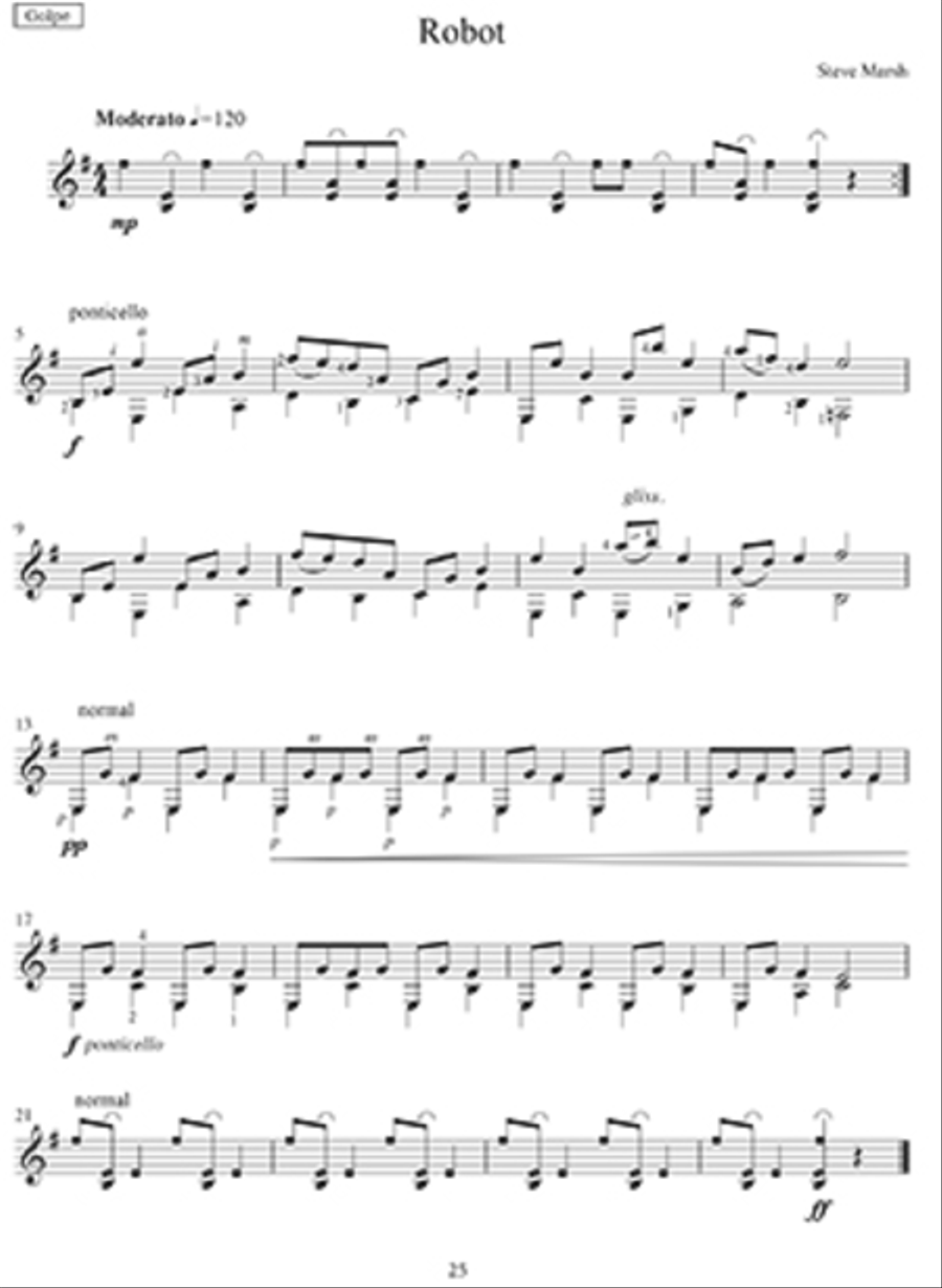 Anthology of Classical Guitar Techniques Lute scores gallery preview page 4