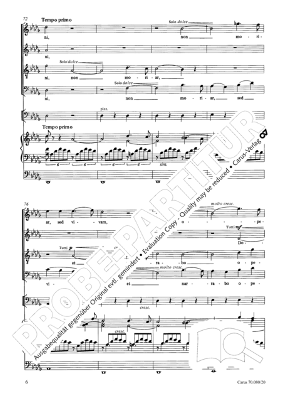 Dextera Domini Dextera Domini STB scores gallery preview page 7