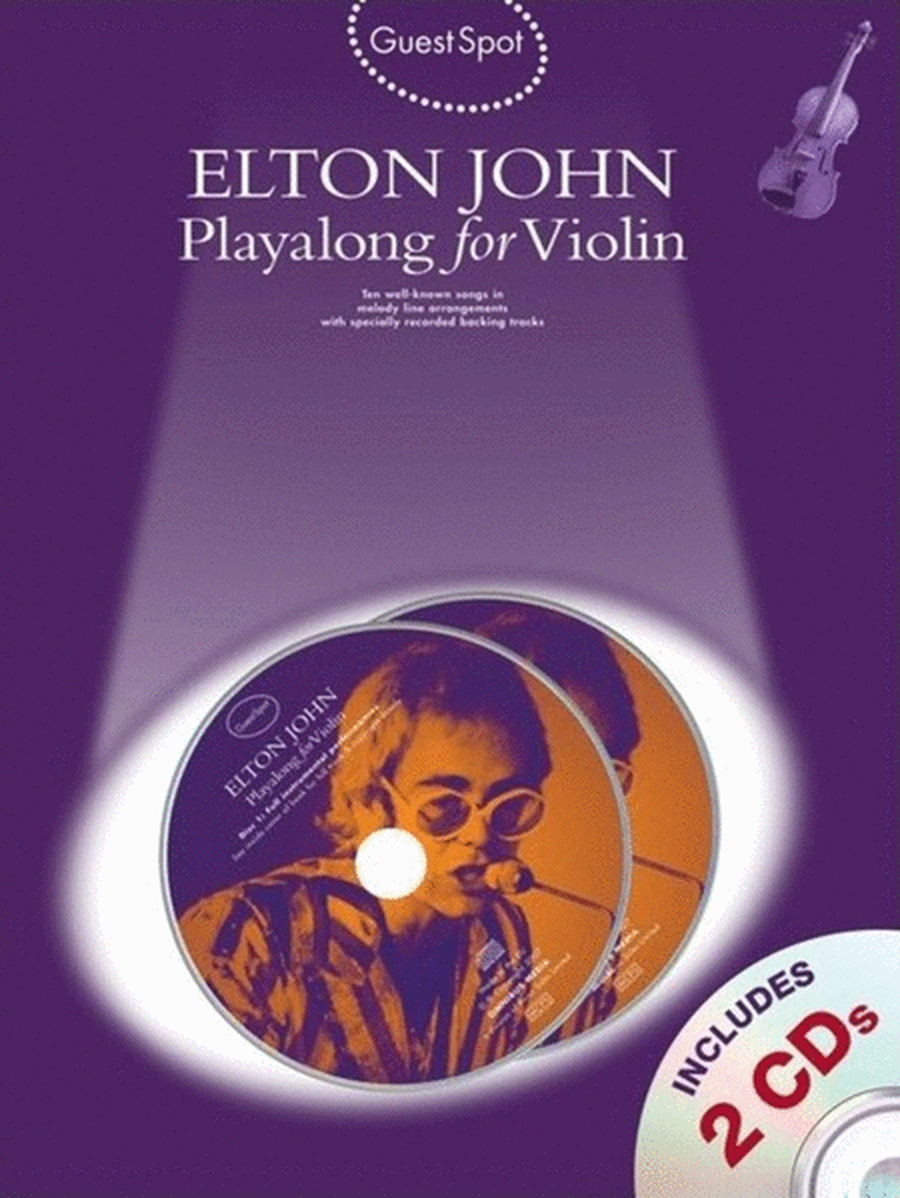 Guest Spot Elton John Violin Book/CD