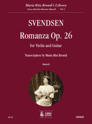 Romanza Op. 26 for Violin and Guitar. Transcription by Maria Rita Brondi