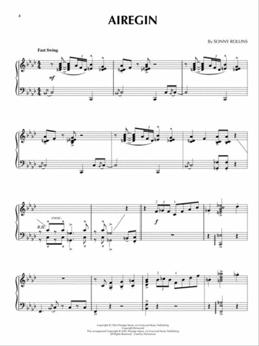Hard Bop – 2nd Edition Piano Solo scores gallery preview page 4
