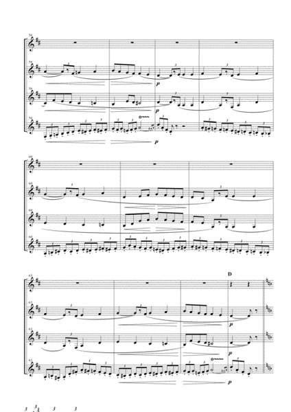 "L'Arlesienne Suite No. 1" for Clarinet Quartet image number null