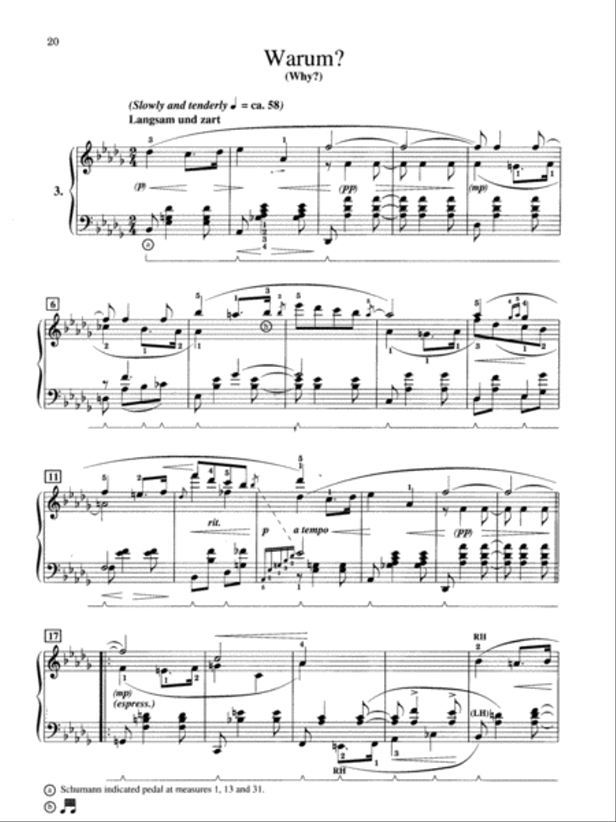 Schumann -- Fantasiestücke, Op. 12 Piano Solo scores gallery preview page 4