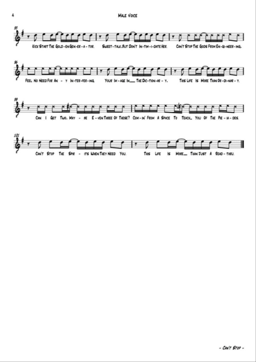 Can't Stop Jazz Ensemble scores gallery preview page 5