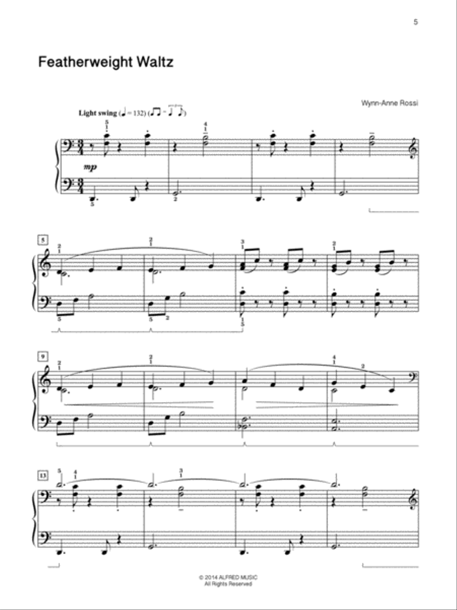 One of a Kind Solos, Book 4 Piano Solo scores gallery preview page 4