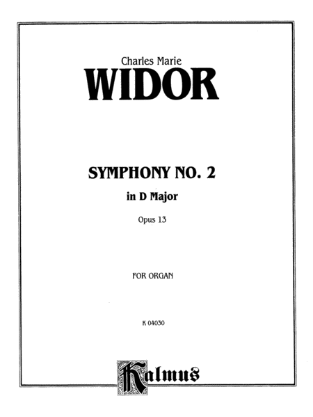 Symphony No. 2 in D, Op. 13
