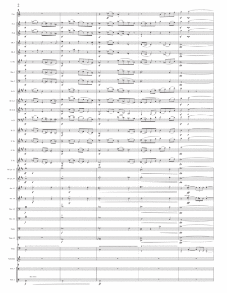 Overture to Beowulf for Concert Band (1990) (Full Score and Complete Instrumental Parts) image number null