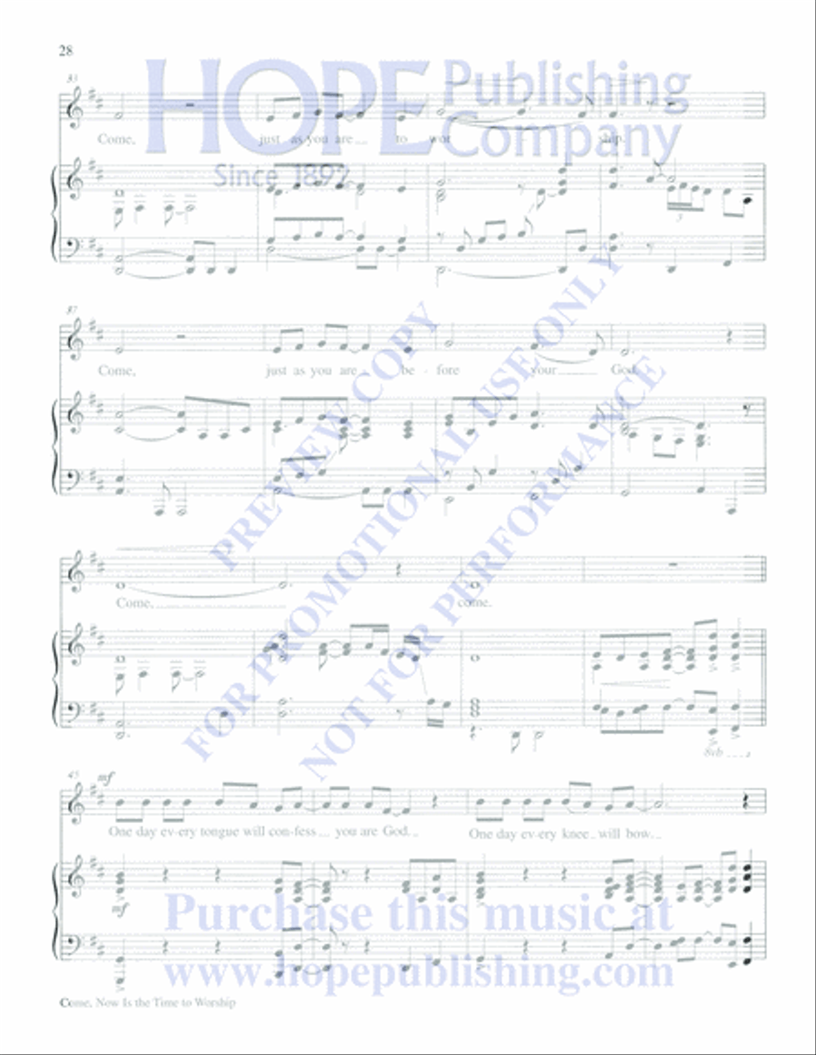Seven Sacred Vocal Solos High Voice scores gallery preview page 31