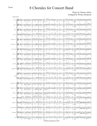 8 Chorales For Concert Band