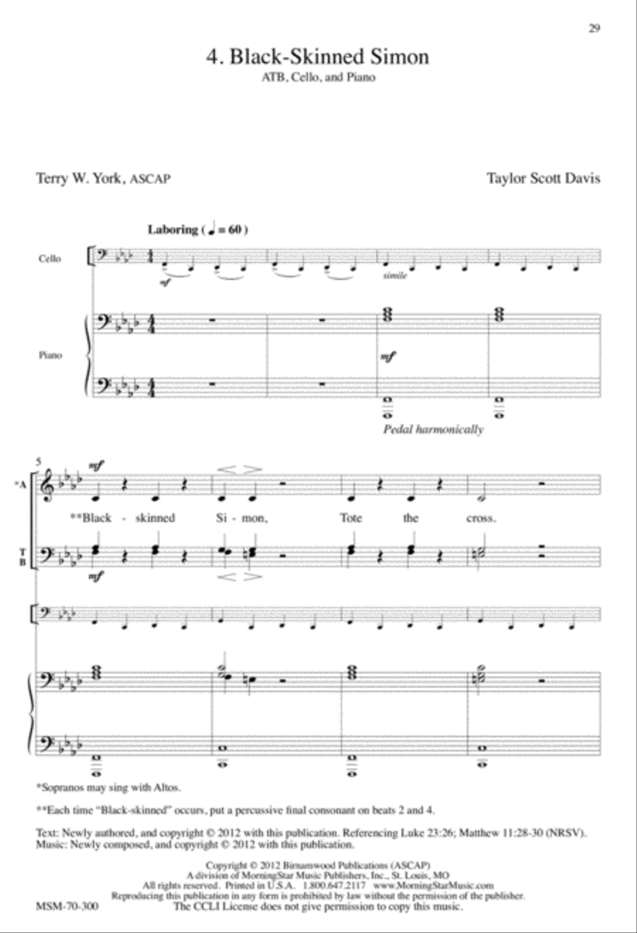 Return to Me (Choral Score) 4-Part scores gallery preview page 13