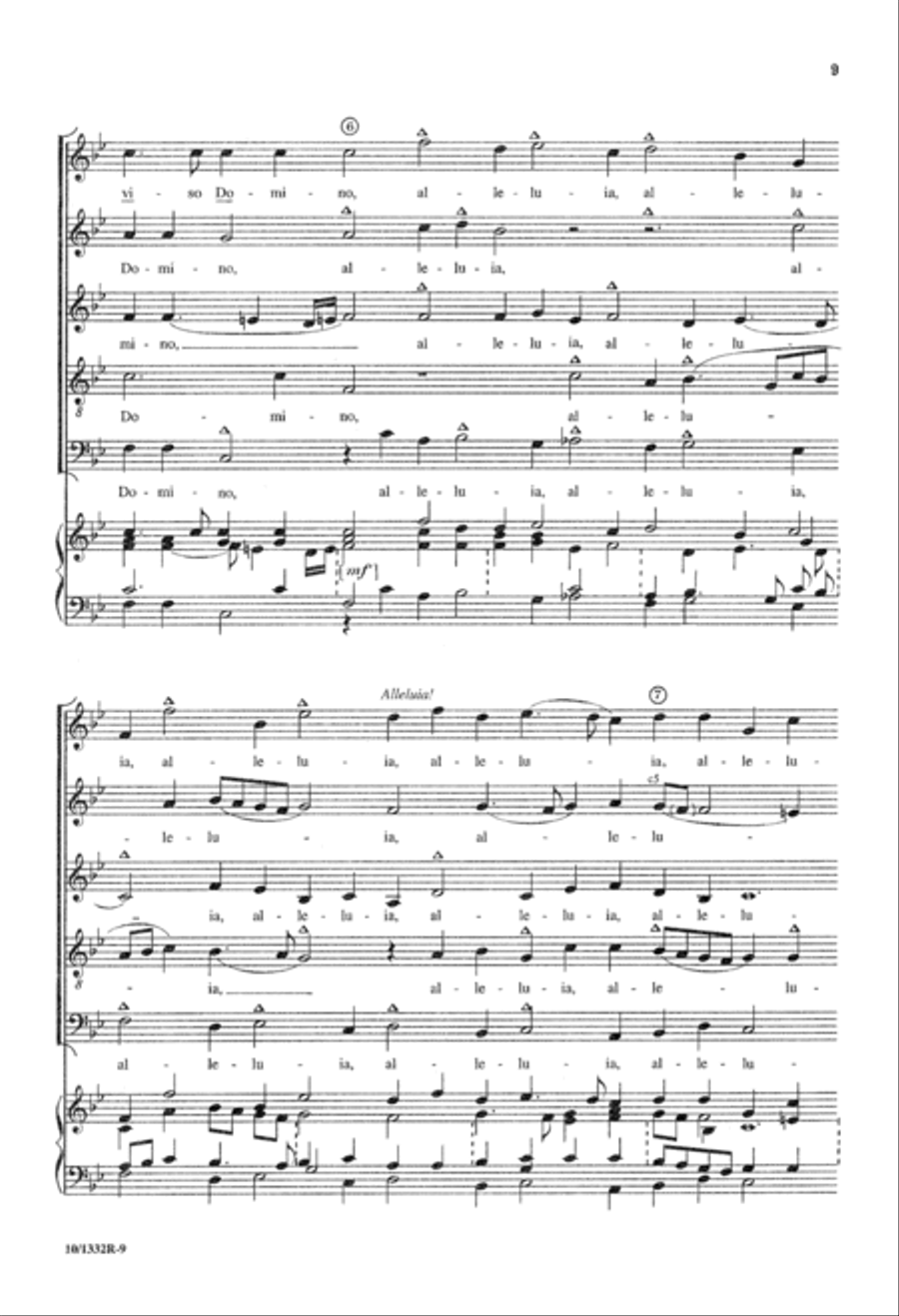 Surgens Jesus Surgens Jesus Divisi scores gallery preview page 9