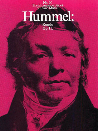 Book cover for Hummel: Rondo Op.11 (No.90)