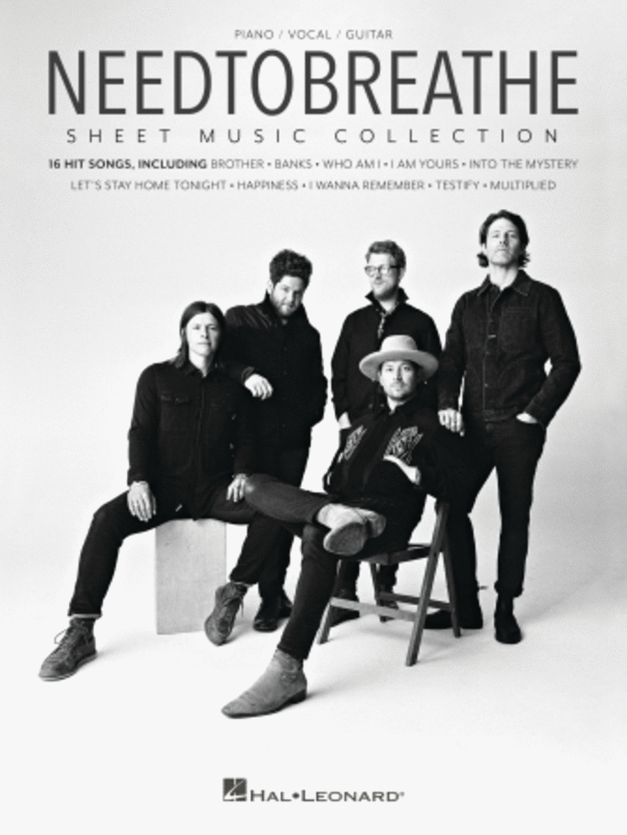 Needtobreathe Sheet Music Collection Piano, Vocal, Guitar scores gallery preview page 1