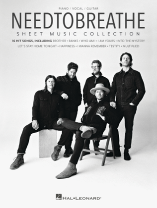 Book cover for Needtobreathe Sheet Music Collection