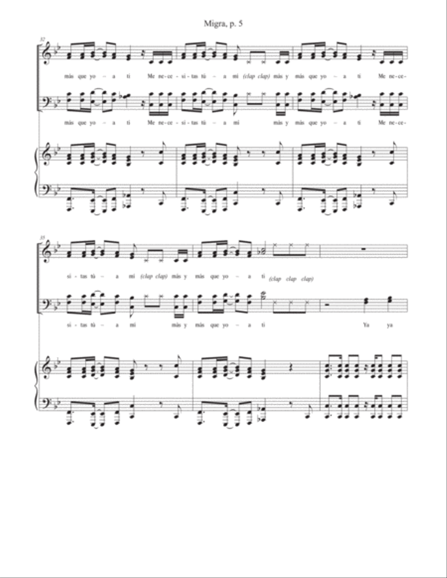 Migra 4-Part scores gallery preview page 5
