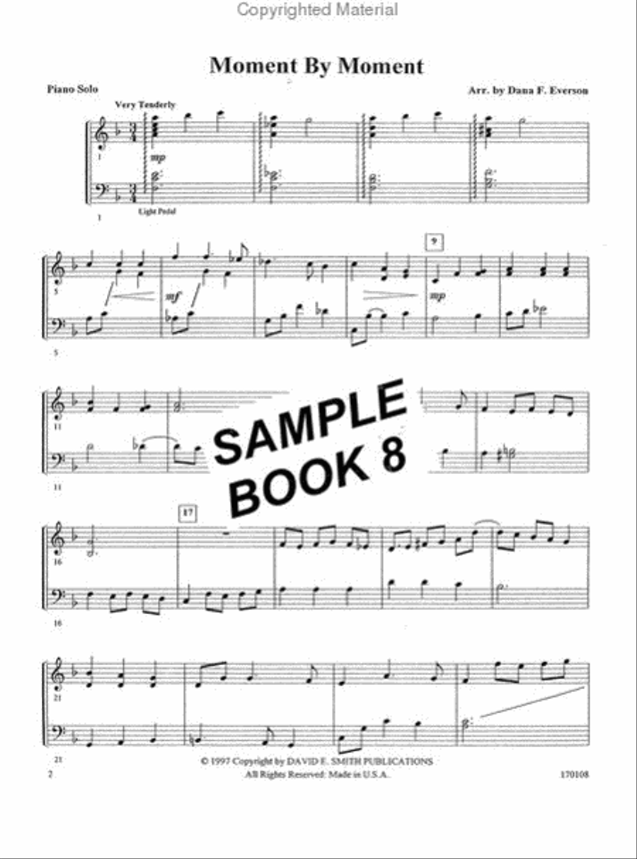 Sacred Piano Solos Vol. VIII Piano Solo scores gallery preview page 2