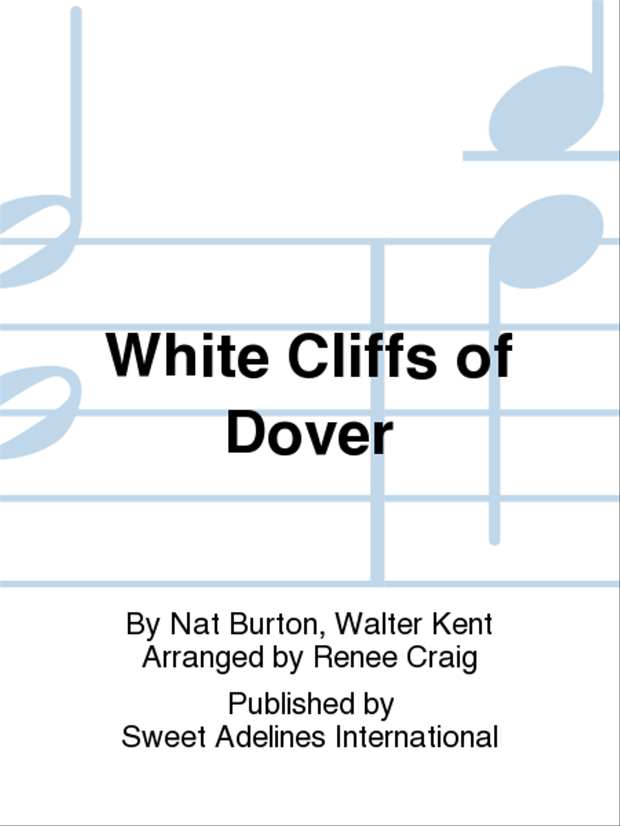 White Cliffs of Dover A Cappella scores gallery preview page 1