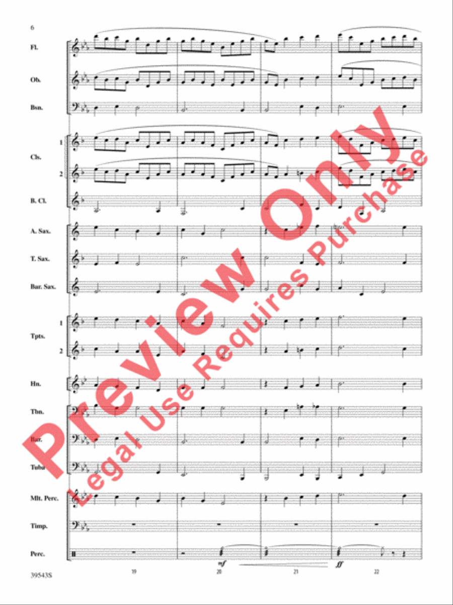 Londonderry Air Londonderry Air Concert Band scores gallery preview page 7