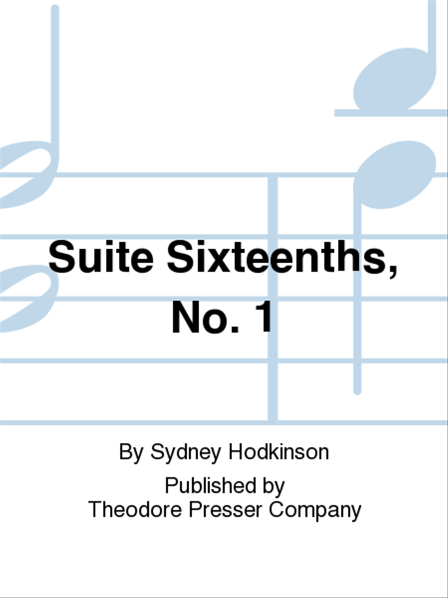 Suite Sixteenths Chamber Music scores gallery preview page 1