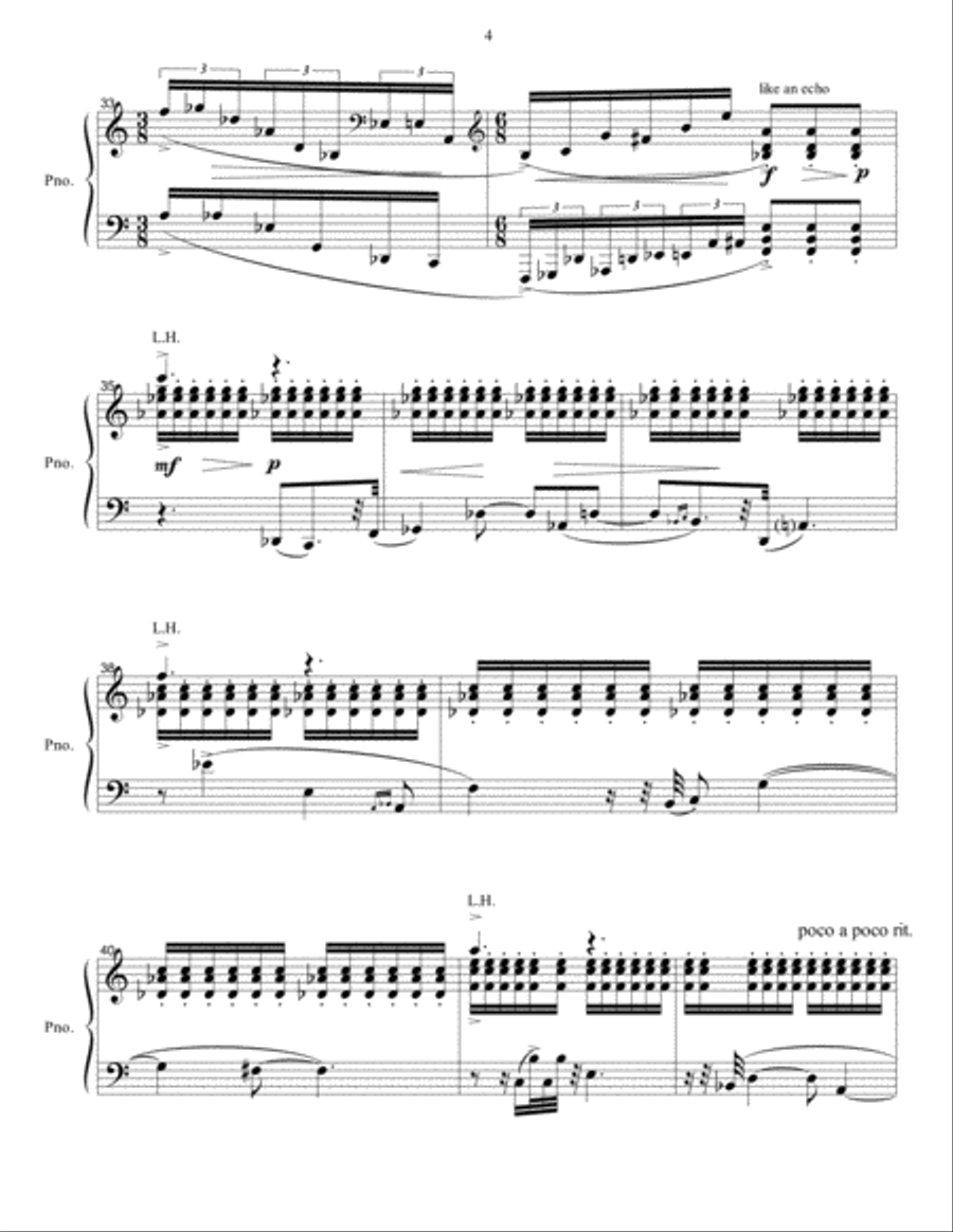 Lorenda Variations Piano Solo scores gallery preview page 6